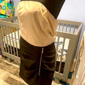 Tube top club mini dress